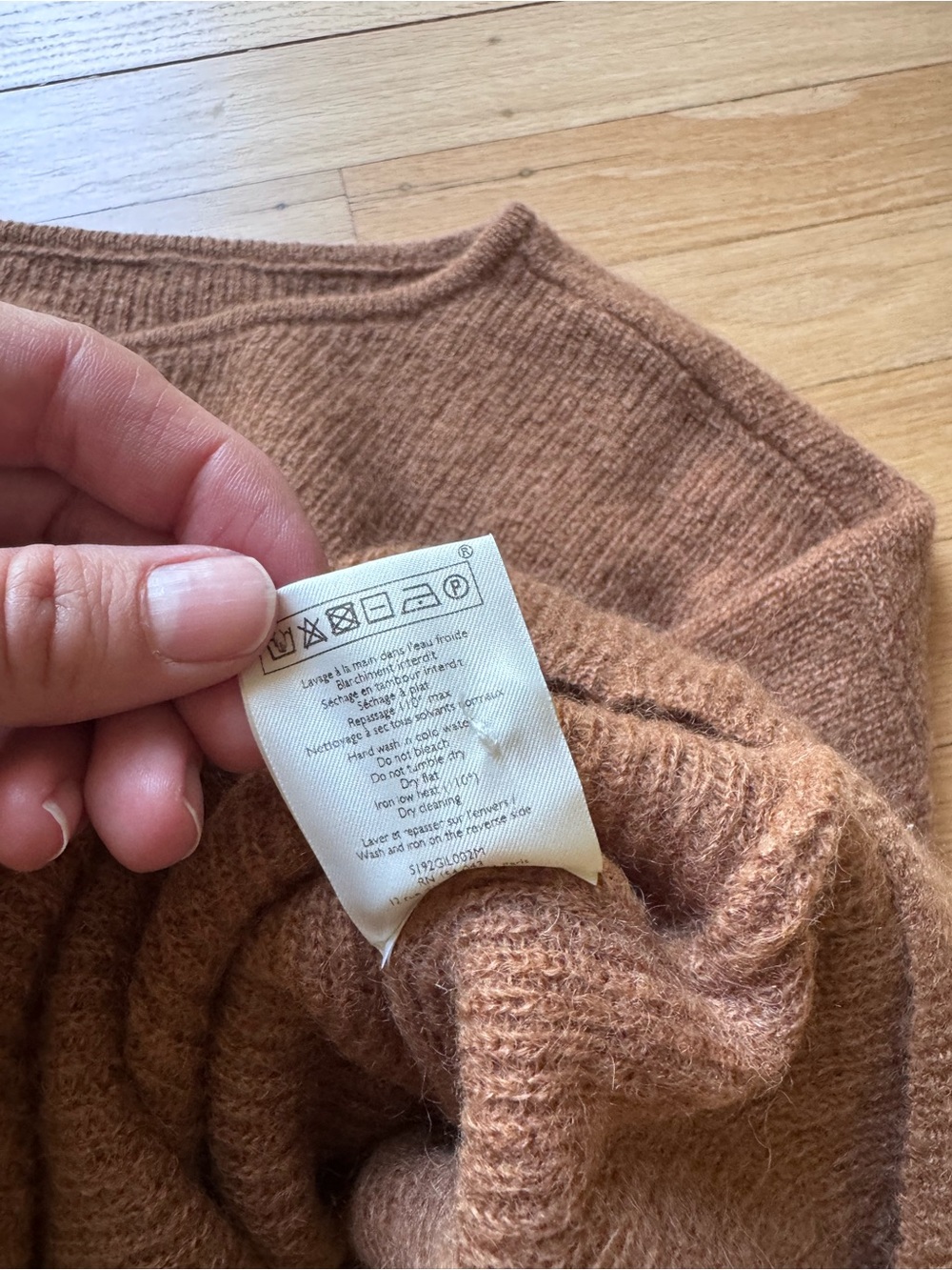 Sezane Gaspard Cardigan in Camel, size XS - Picture 9 of 9